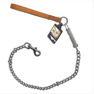 DOGLİFE KÖPEKLER İÇİN SOFT SAPLI YAYLI ZİNCİR GEZDİRME 3MM*60CM