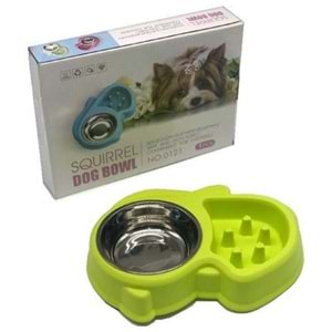 ALLY PAWS SQUIRREL DOG BOWL ŞEKİLLİ KÖP.MAMA SU KABI