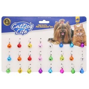 CAT&DOGLİFE KEDİ ve KÖPEKLER İÇİN RENKLİ ZİL 14MM