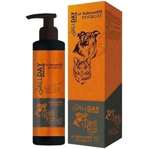 ALLDAY ALL SALMONOİL DOG&CAT SOMON YAĞI 200 ML