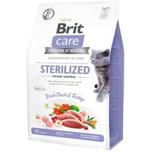 BRIT CARE CAT G-F STERILIZED WEIGHT CONTROL 7 KG