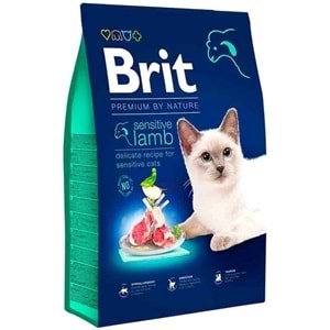 BRIT PREMIUM BY NATURE CAT SENSITIVE LAMB 8KG