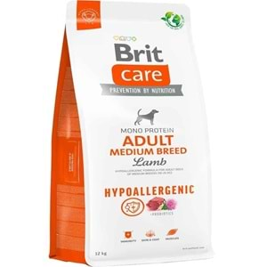 BRIT CARE DOG HYPO ADULT MEDIUM BREED 12 KG