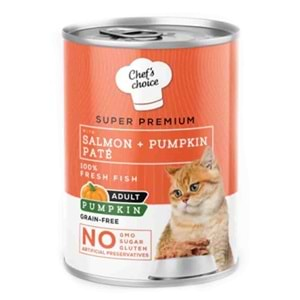 NEW CHEFS CHOICE SALMON&PUMPKIN PATE FOR CATS 400