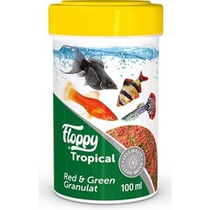 FLOPPY TROPICAL RED&GREEN GRANULAT 100 ML