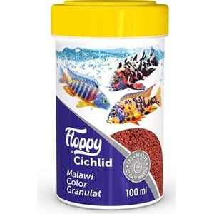 FLOPPY CICLID MALAWI COLOR GRANULAT 100ML