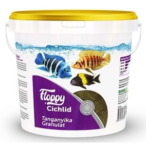 FLOPPY CICLID TANGANYIKA GRANULAT 3KG KOVA