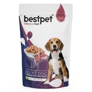 BESTPET ADULT DOG LAMB IN JELLY 100 G POUCH