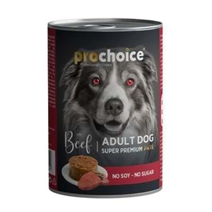 PROCHOICE ADULT DOG BEEF&RICE 400GR PATE