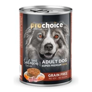 PROCHOICE ADULT DOG LAMB,SALMON&CARROTS 400GR PATE