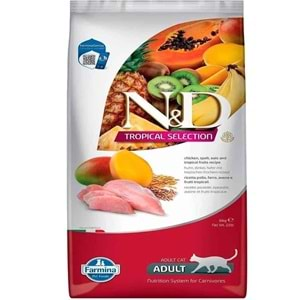 N&D CAT TROPİCAL SELECTİON TAVUKLU 10 KG