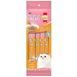 S.HEART TON BALIK&KEÇİ SÜT KREMA KEDİ ÖDÜL 4*15GR