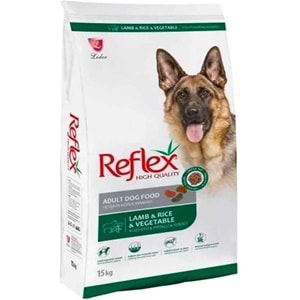 REFLEX LAMB&RİCE VEGETABLE YET.KÖPEK M.15KG