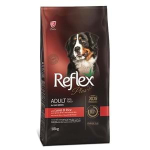 REFLEX PLUS KUZU&PİRİNÇLİ BÜYÜK IRK YETİŞKİN KÖPEK 18KG