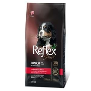 REFLEX PLUS KUZU&PİRİNÇLİ BÜYÜK IRK YAVRU KÖPEK 18KG