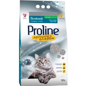 PROLİNE AKTİF KARBONLU KEDİ KUMU 10 LT