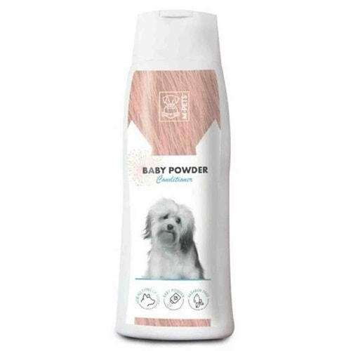 MPETS DOG SHAMPOO CONDITIONER BABY POWDER 250ML