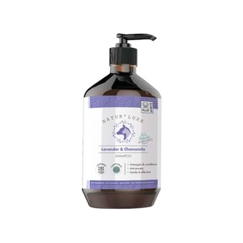 MPETS NATURLUXE DOG SHAMPOO LAVENDER & CHAMOMILE 500ML