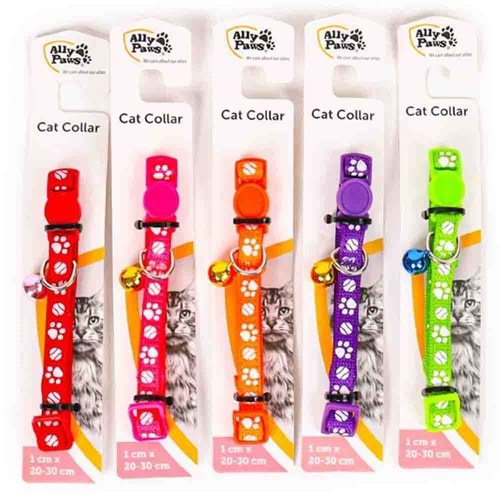 ALLY PAWS CAT COLLAR WİTH BELL 1CMX20-30CM