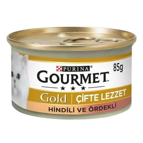 GOURMET GOLD ÇİFTE LEZZET HİNDİ@ÖRDEK 85 GR