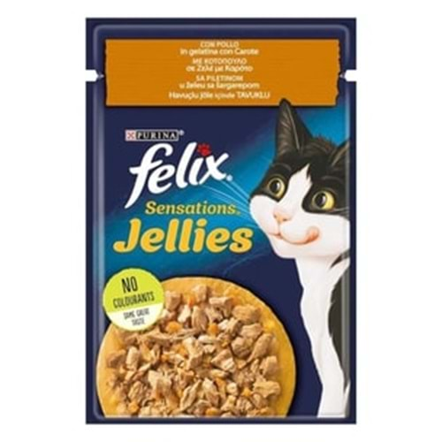 FELİX SENSATİON TAVUKLU ve HAVUÇLU 85GR