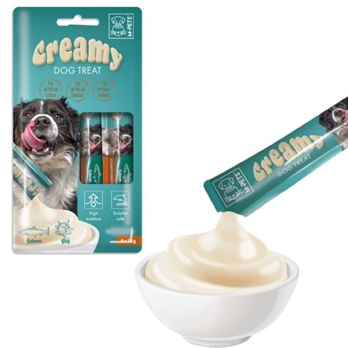 MPETS CREAMY SOMON&BİFTEK KÖPEK ÖDÜL 4*15GR