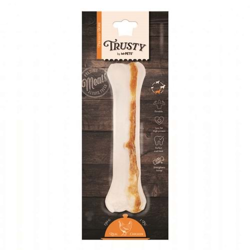 M-PETS TRUSTY CHICKEN PRESS KEMİK 130GR/22,2CM