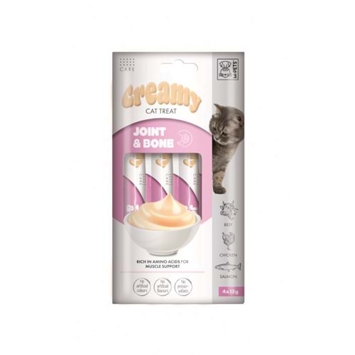 M-PETS JOINT & BONE FONKSİYONEL CREAMY KEDİ ÖDÜLÜ 4X15GR