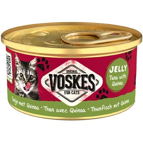 VOSKES TON BALIĞI ve KİNOA KEDİ KONS.85 GR