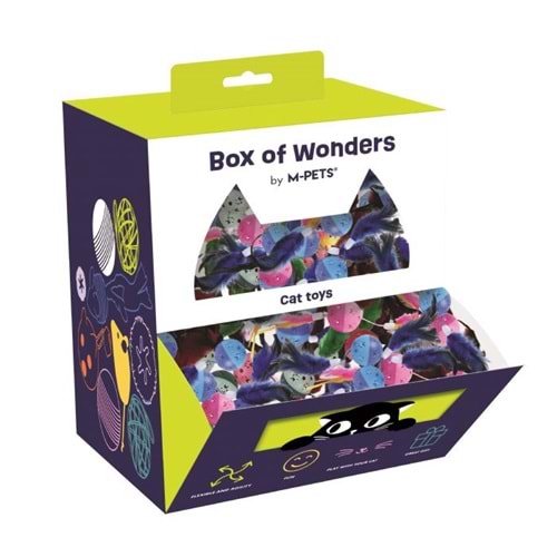 M-PETS WONDERS BELL BALL KEDİ OYUNCAĞI DISPLAY