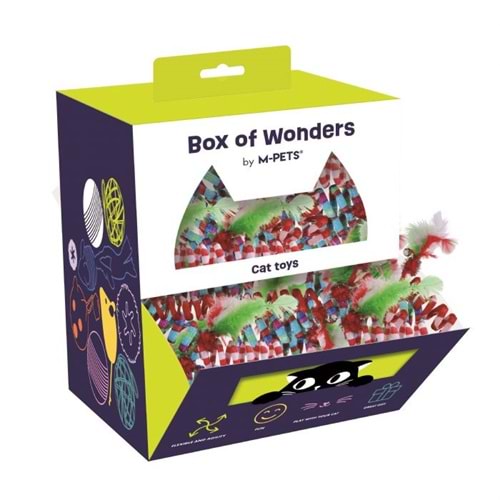 M-PETS WONDERS LOOP KEDİ OYUNCAĞI DISPLAY