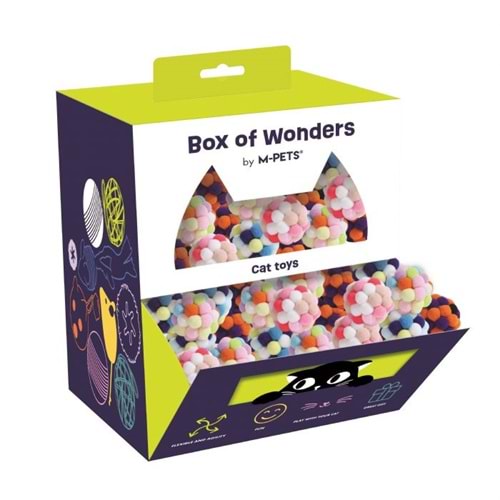 M-PETS WONDERS BUBBLE BALL KEDİ OYUNCAĞI DISPLAY