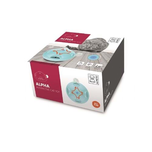 M-PETS ALPHA İNTERAKTİF KEDİ OYUNCAĞI BLUE