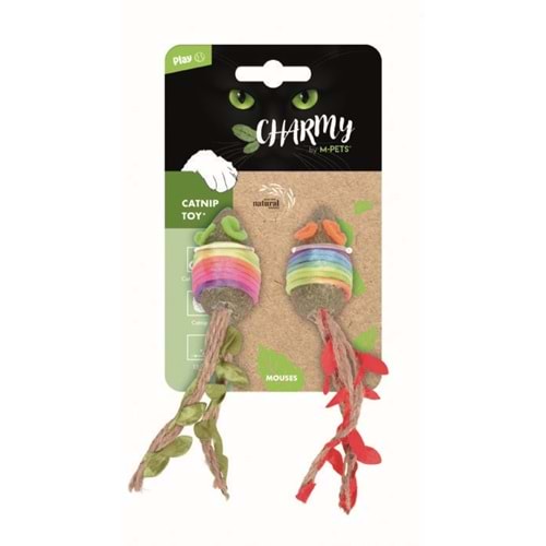 M-PETS CHARMY MOUSES CATNİPLİ KEDİ OYUNCAĞI