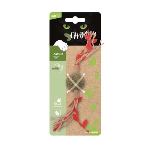 M-PETS CHARMY BRANCY CATNİPLİ KEDİ OYUNCAĞI RED