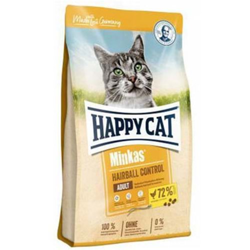 HAPPY CAT MİNKAS HAİRBCONT GEFLÜGEL 10KG