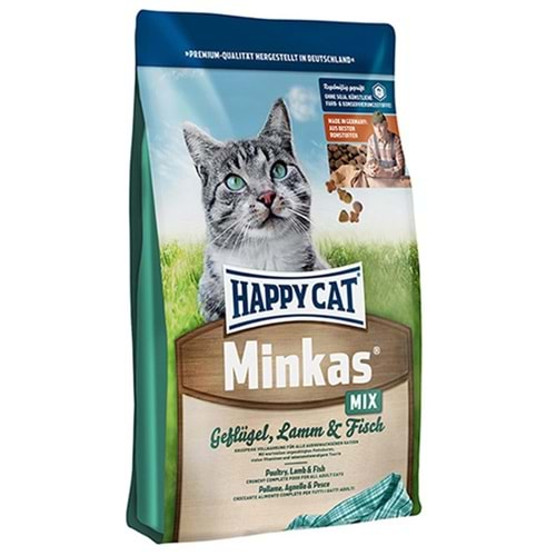 HAPPY CAT MİNKAS PERFECT MİX 10KG