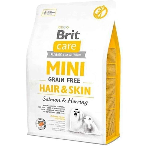 BRIT CARE MINI G-F HAIR & SKIN 7 KG