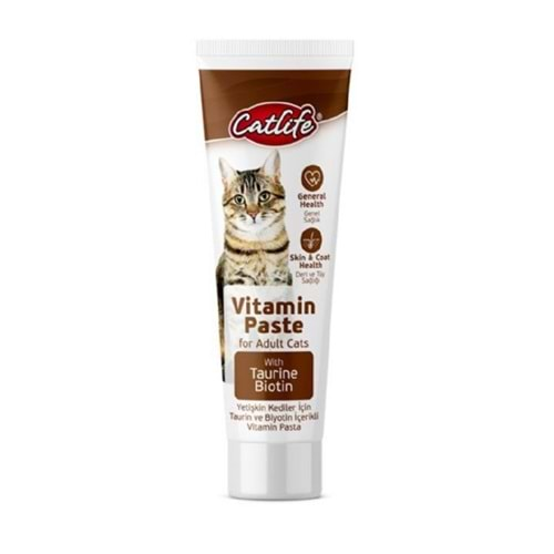 CATLİFE YET.KEDİ VİTAMİN PASTE 100ML