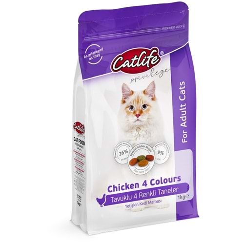 Catlife Multicolor Yetişkin Kedi Maması 1Kg