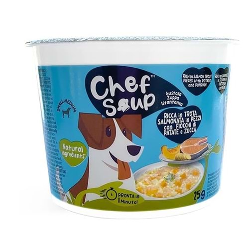 CHEF SOUP SOMON,PATATES VE BAL KABAKLI HAZIR ÇORBA 25GR