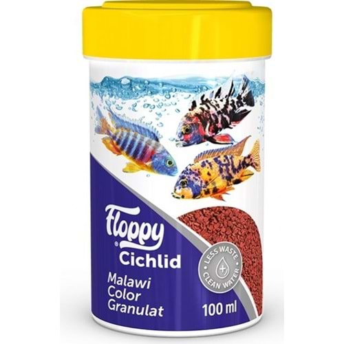 FLOPPY CICLID MALAWI COLOR GRANULAT 100ML