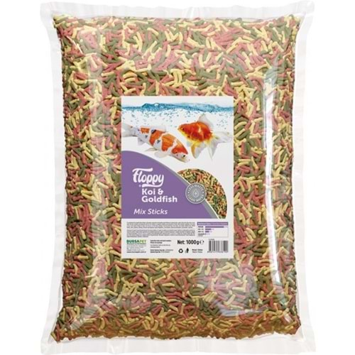 FLOPPY KOI&GOLDFISH MIX STICK 1KG