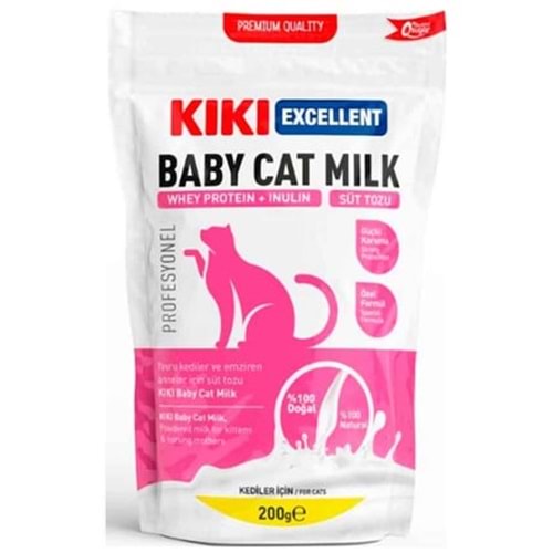 Kiki Excellent Yavru Kedi İçin Süt Tozu 200 Gr