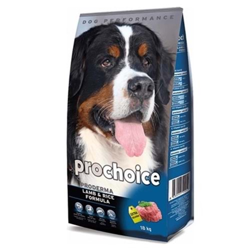 PROCHOICE DOG PRODERMA LAMB & RICE 18 KG