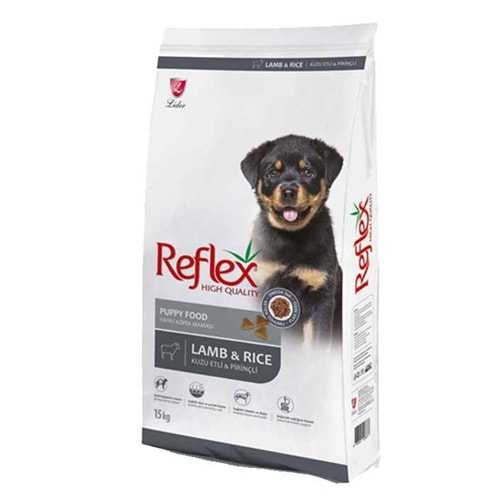 Reflex Kuzu Etli ve Pirinçli Yavru Köpek Maması 15 Kg