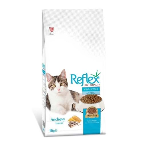 REFLEX SOMONLU&HAMSİLİ YET.KEDİ M.15KG