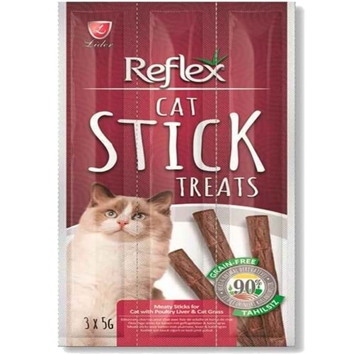 REFLEX CAT TAVUK&KIZILCIK KISIR KEDİ ÖDÜL ÇUBUK 3*5GR