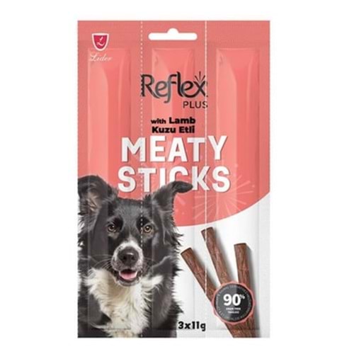 Reflex Plus Kuzu Etli Köpek Ödül Çubuğu 3*11 Gr
