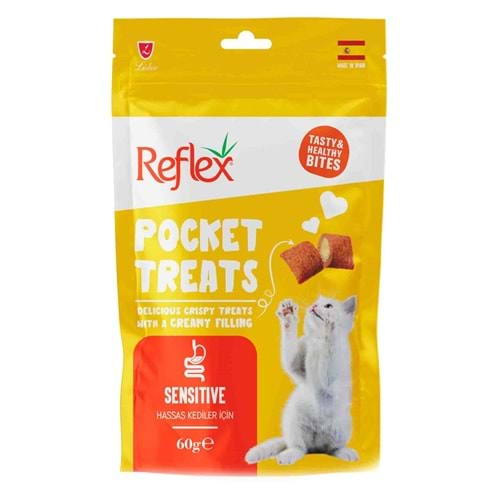 REFLEX POCKET TREATS SENSİTİVE 60 GR